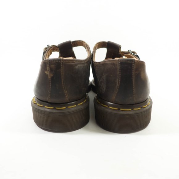 Dr Martens England Made Leather T-Strap Sandal Shoes - Men\'s Size 9 UK / 10 US main image 10
